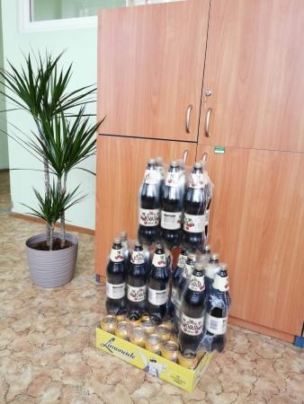 A/S “Cēsu alus” ziedojums filiāles jauniešiem - limonāde un kvass filiāles bērnu un jauniešu tematiskajām ballītēm, dzimšanas dienu svinībām, Zinību dienas pasākumam.