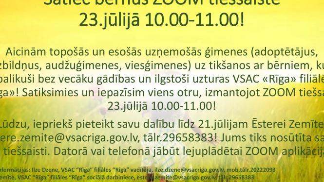 ZOOM ielūgums